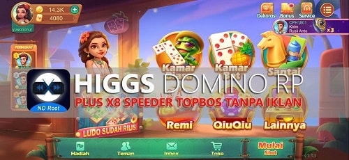 higgs domino + x8 speeder